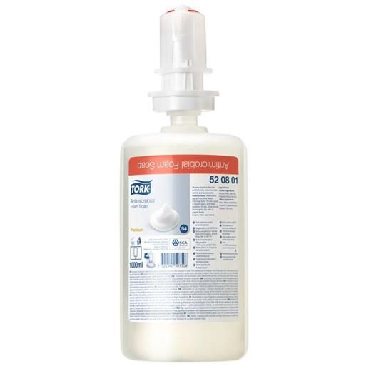 Tork Penové mydlo Premium Antimikrobiálne 1l S4