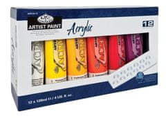 Royal & Langnickel Akrylové farby Royal & Langnicke ARTIST 12x120 ml