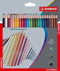 Stabilo Aquacolor pastelky 24ks