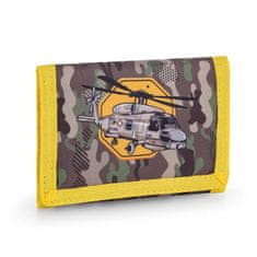 Oxybag Detská textilná peňaženka - Helikoptéra