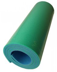 Karimatka dvojvrstvová 10mm zeleno/modrá