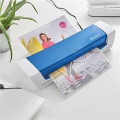 LEITZ iLAM Home Office A4 teplý laminátor, WOW modrá