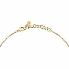 Morellato Slušivý pozlátený náhrdelník s kryštálmi Torchon SAWZ02