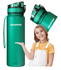 Aquaphor Filtračná fľaša na vodu Aquaphor 0,5 l zelená