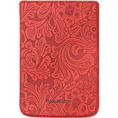 PocketBook Puzdro Shell Red Flowers