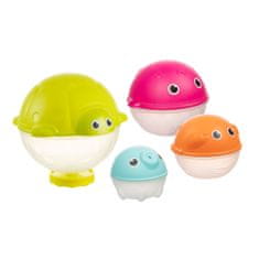 Canpol babies Sada kreatívnych hračiek do vody s dažďovou sprchou Oceán