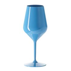 GOLD PLAST Nerozbitný plastový pohár na víno 470ml, modrý, limitovaná edícia
