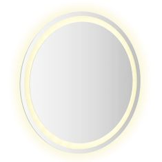 Vidaxl LED kúpeľňové zrkadlo 60 cm okrúhle