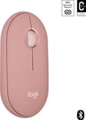 Logitech Pebble Mousa 2 M350s, rosa (910-007014)