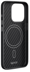 EPICO Mag+ Hybrid Carbon kryt pre iPhone 15 Pro Max (Ultra) s podporou MagSafe 81410191300001 - čierna