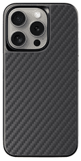 EPICO Mag+ Hybrid Carbon kryt pre iPhone 15 Pro s podporou MagSafe 81310191300001 - čierny