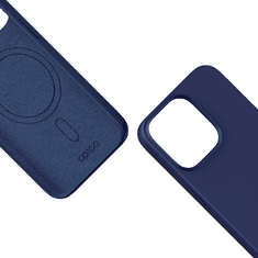 EPICO Mag+ silikónový kryt pre iPhone 15 Pro s podporou MagSafe 81310101600001 - modrý