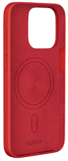 EPICO Mag+ silikónový kryt pre iPhone 15 Pro Max (Ultra) s podporou MagSafe 81410102900001 - tmavo červený