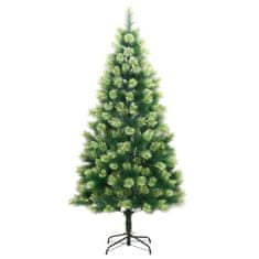 Vidaxl Umelý výklopný vianočný stromček so stojanom 150 cm