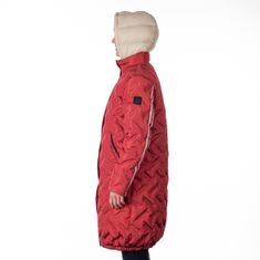 Northfinder Dámska športová zateplená bunda mierne oversize strihu ENID