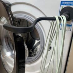 Northix Magnetická podpera dvierok na dvierka práčky - čierna 