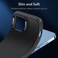 ESR Air Shield Boost Kickstand - iPhone 13 Pro - priesvitná čierna