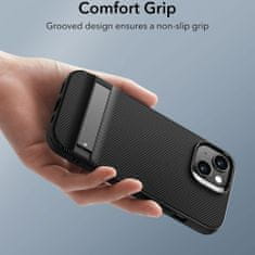 ESR Air Shield Boost Kickstand - iPhone 15 Pro Max - Translucent Black