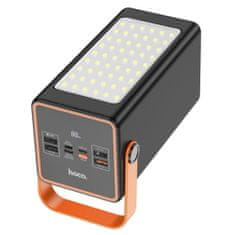 Hoco Power Bank Super (J107) - 4xUSB, Type-C, Lightning, Micro-USB, Digital Display, LED Light, 3A, 90000mAh, 22.5W - Black