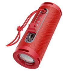 Hoco Bezdrôtový reproduktor Dazzling pulse (HC9) - s okolitým svetlom, Bluetooth 5.1, 10 W - červený