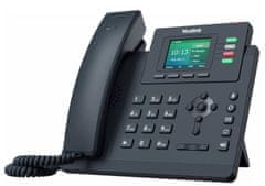 YEALINK SIP-T33G SIP telefón, PoE, 2,4" 320x240 farebný LCD, 4 x SIP úč., GigE