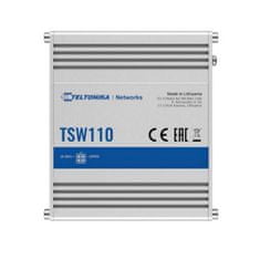Teltonika priemyselný nemanažovaný switch TSW110
