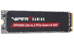 Patriot VIPER VP4300 Lite 4TB SSD / Interný / M.2 PCIe Gen4 x4 NVMe / 2280 / DRAMLESS