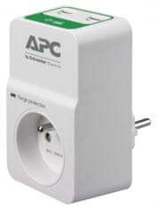 APC prepäťová ochrana Essential SurgeArrest PM1WU2-FR/ 1x zásuvka/ 2x USB