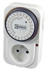 EMOS spínacie hodiny TS-MD3, mechanické - 1 zásuvka