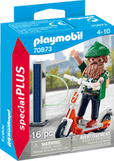 Playmobil PLAYMOBIL Special Plus 70873 Hipster s elektrokolobežkou