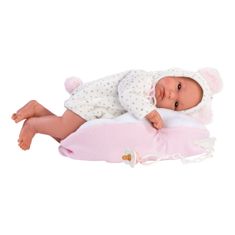 Llorens New Born dievčatko v textilnej hojdačke 35 cm