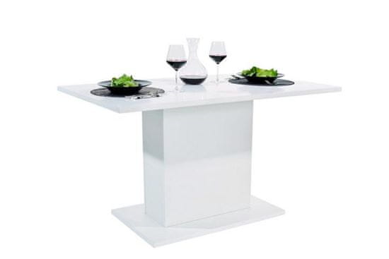 VerDesign ANITA 1 jedálenský stôl, biela