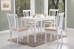 Bývaj s nami SK FORD jedálenský stôl 110x70 cm, biely