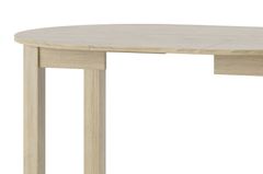 Szynaka ALAN 1 okrúhly jedálenský stôl s rozkladom, dub sonoma