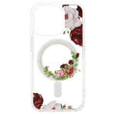 Protect Tel protect Magsafe puzdro s kvetinami pre Apple iPhone 15 - Multifarebná 2 KP27993