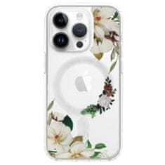 Protect Tel protect Magsafe puzdro s kvetinami pre Apple iPhone 15 - Multifarebná 2 KP27993