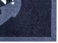 Zala Living Protišmyková rohožka Deko 105358 Dark blue 50x70