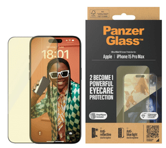PanzerGlass EyeCare Apple iPhone 15 Pro Max 2816 (anti-blue/anti-reflex)
