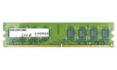 2-Power 4GB PC2-6400U 800MHz DDR2 Non-ECC CL6 DIMM 2Rx8 ( DOŽIVOTNÁ ZÁRUKA )