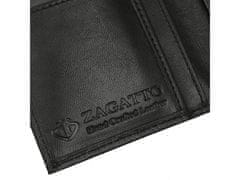 ZAGATTO Kožená pánska peňaženka, ochrana RFID kartou Zagatto 