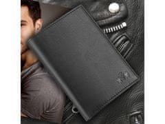ZAGATTO Kožená pánska peňaženka, ochrana RFID kartou Zagatto 