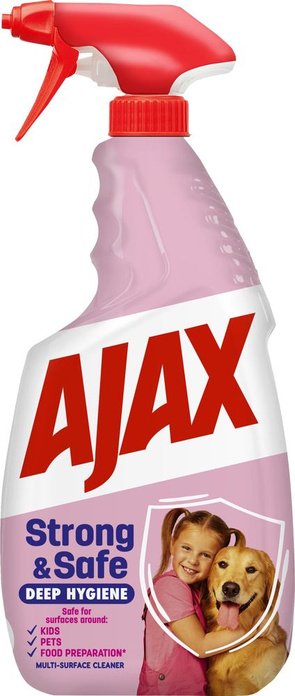 AJAX Strong & Safe viacúčelový čistiaci prostriedok v spreji 500 ml