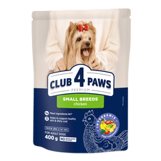 Club4Paws Premium 400g pre psov malých plemien