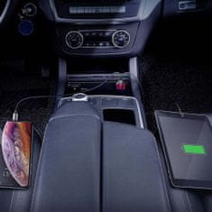 BASEUS Car Charger Magic Series Dual QC digital display quick charging 45W Red (CCMLC20A-09)