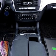 BASEUS Car Charger Magic Series Dual QC digital display quick charging 45W čierna (CCMLC20A-01)