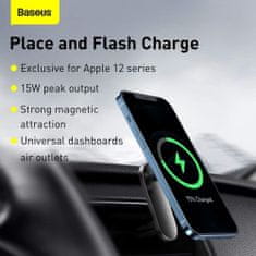BASEUS Car Mount bezdrôtový Charger Big Energy 15W čierna (WXJN-01)