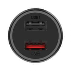 Xiaomi Mi Car Charger 37W Dual USB čierna EU GDS4147GL