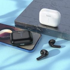 Hoco Bezdrôtové slúchadlá Soundman (EW09) - TWS s Bluetooth 5.1 - čierne