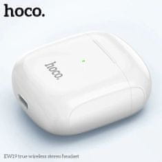 Hoco Bezdrôtové slúchadlá (EW19) - TWS, stereo, Bluetooth 5.3 - biele