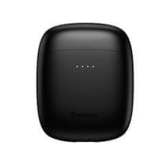BASEUS Bezdrôtové slúchadlá Encok W04 (NGTW210001) - TWS s Bluetooth 5.0 - čierne